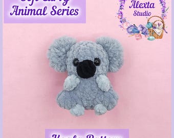 Amigurumi Koala Crochet Pattern PDF | Small Plush Toy | English Pattern | Instant Download