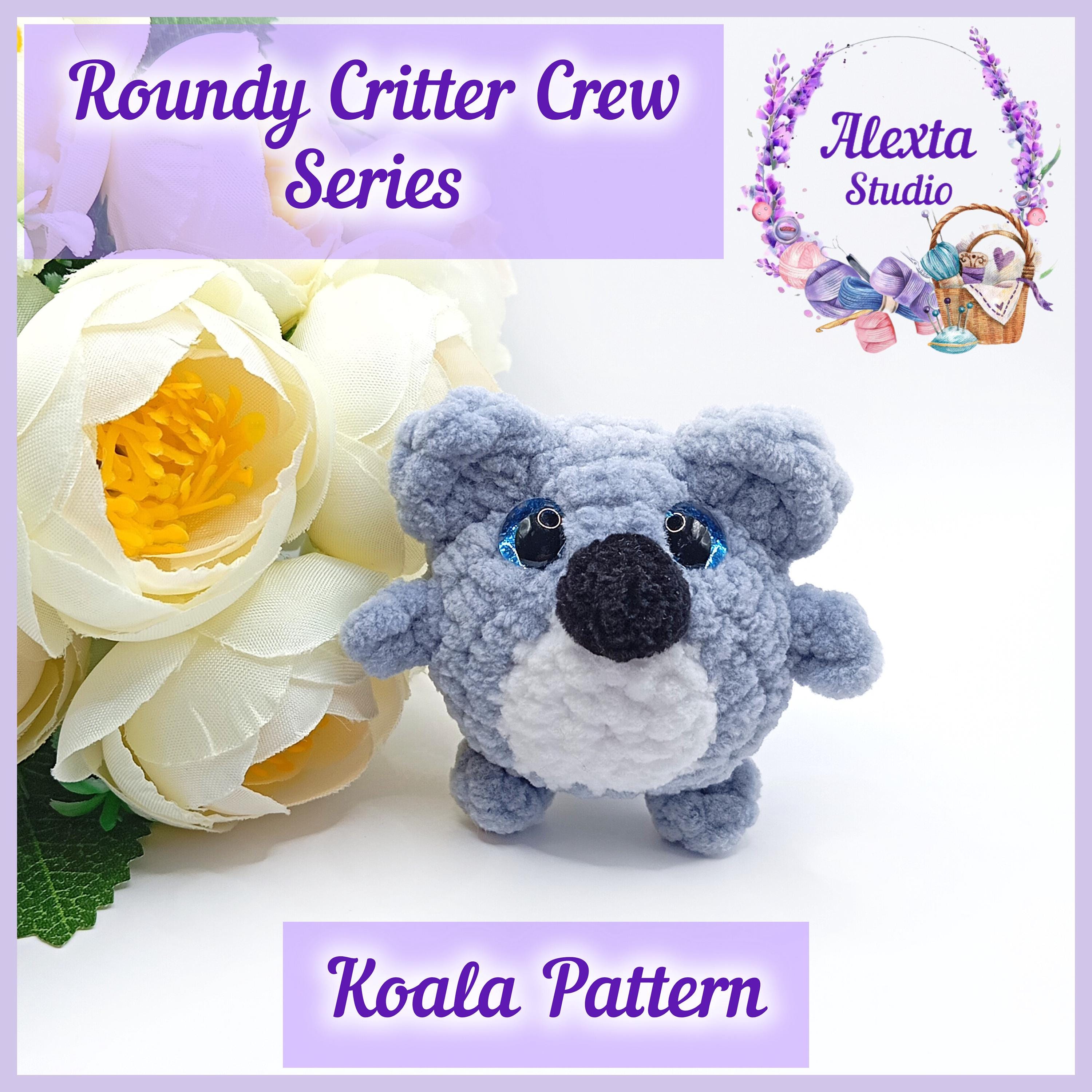 Roundy Critter Crew Koala Pattern
