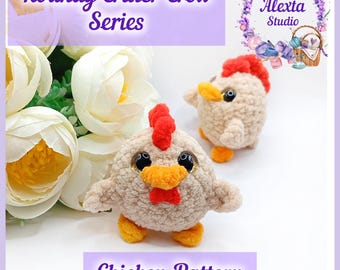 Amigurumi Chicken Crochet Pattern PDF | Small Plush Toy | English Pattern | Instant Download