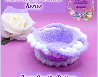 LacyCradle Crochet Pattern PDF | Small Plush Toy | English Pattern | Instant Download