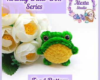 Amigurumi Toad Crochet Pattern PDF | Small Plush Toy | English Pattern | Instant Download