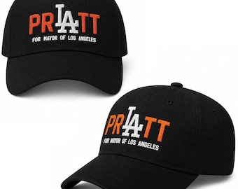 Cappello da papà ricamato Spencer Pratt per sindaco di Los Angeles, nero, regalo divertente