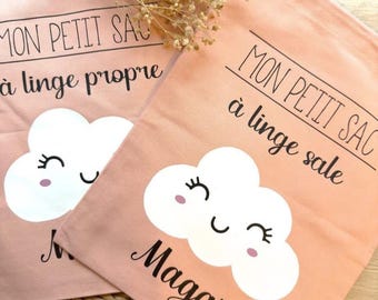 DUO - Bolsa para ropa limpia y bolsa para ropa sucia