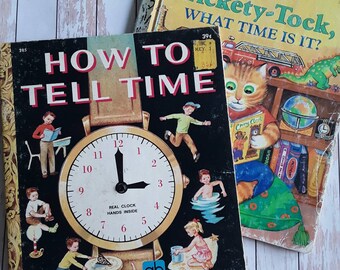 Tell Time Vintage Etsy