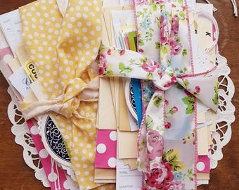 50 Stück Papier Ephemera Pack, Junk Journal Zubehör