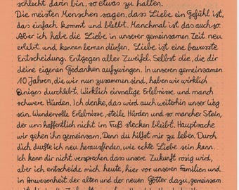 Lettre personnalisée « Écho de Lumière » | Correspondance élégante avec sceau de cire | Message individuel