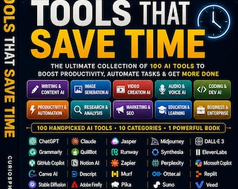 AI Productivity Toolkit:100 AI Tools That Save Time