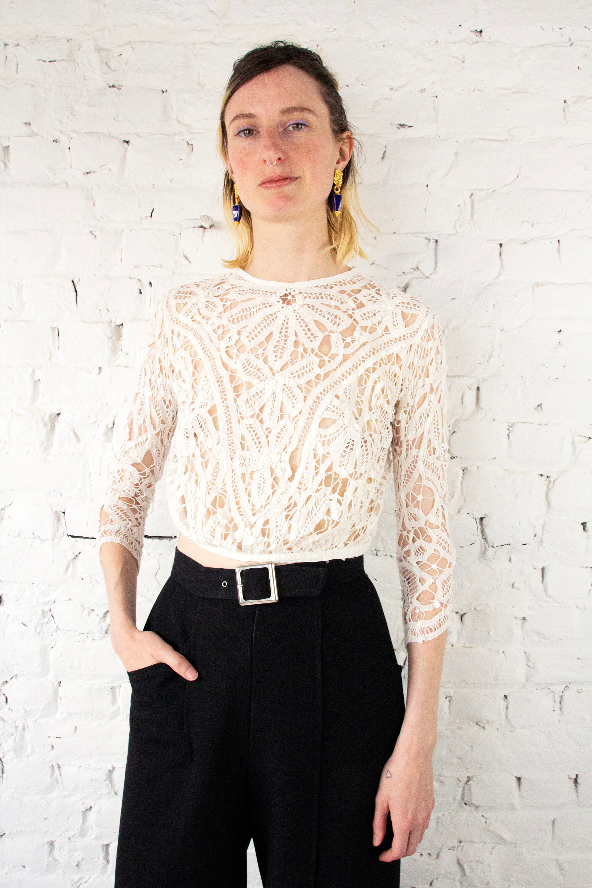 Battenburg Lace Top - Etsy