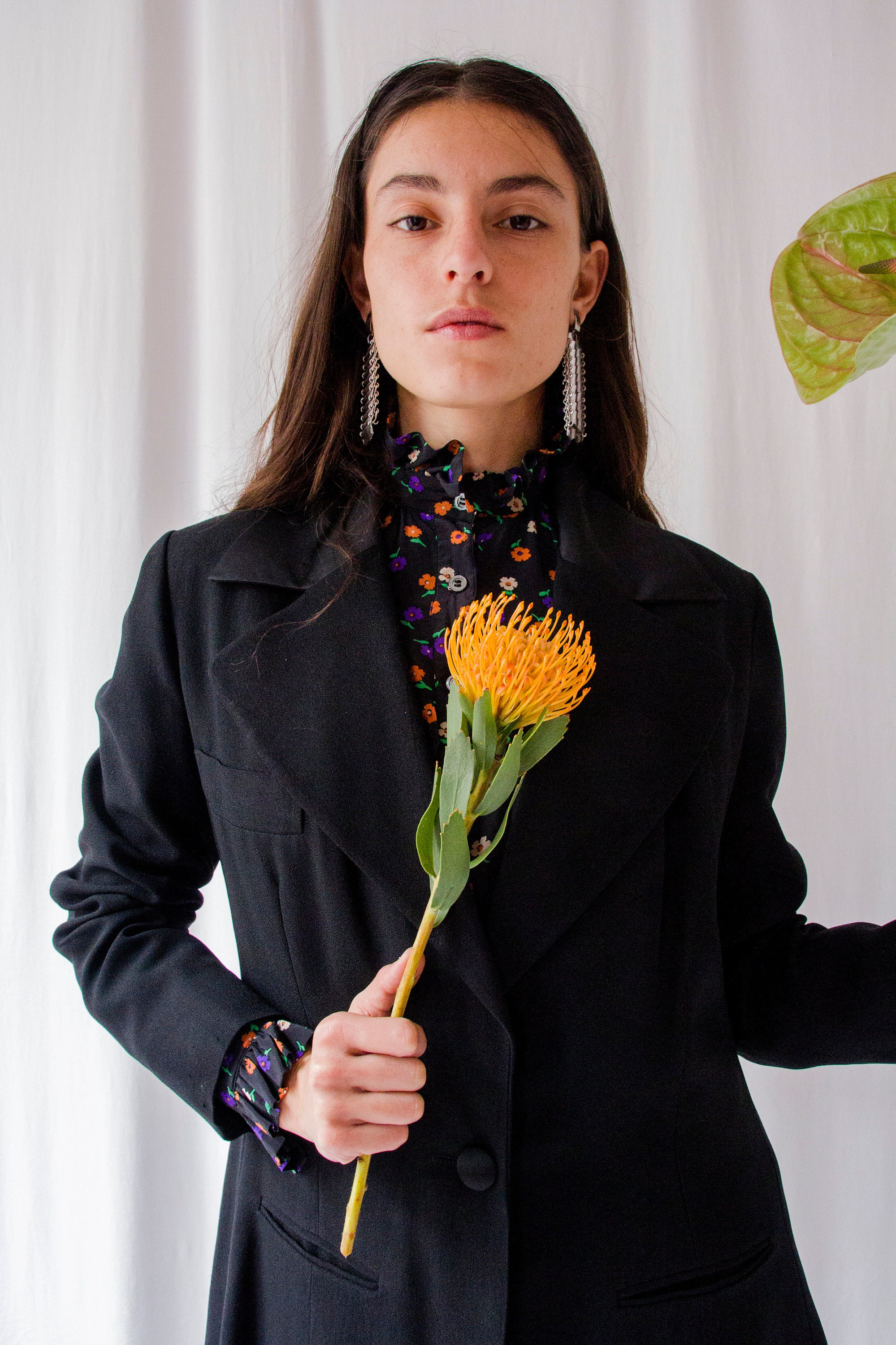 1960s Pierre Cardin Black Tuxedo Jacket With Satin Silk 1960s Pierre Cardin Black Tuxedo Jacket With Satin Silk