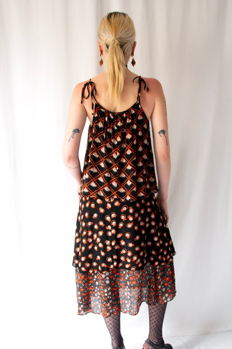 1970s Ossie Clark Radley Crepe Dress main image 0