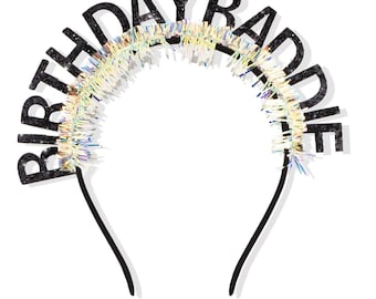 Birthday Girl Headband Birthday Crown for Women Girls, Personalized touch