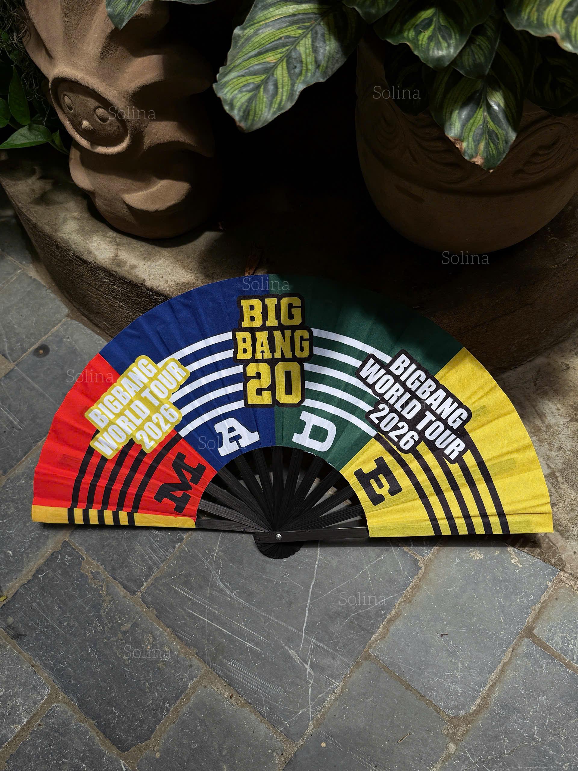 Bigbang Fan Lightstick Handheld Fan | Kpop Idol Photo Concert