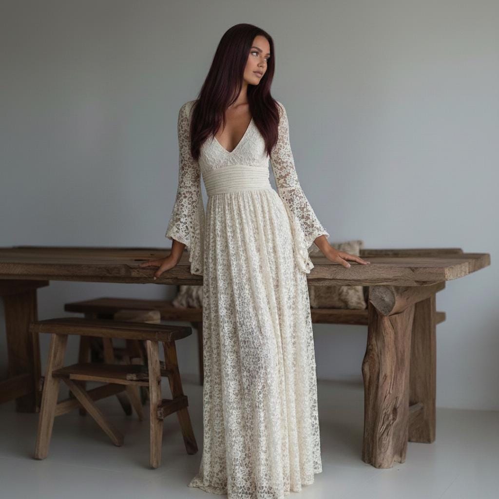 Festival Bridal Gown - Etsy