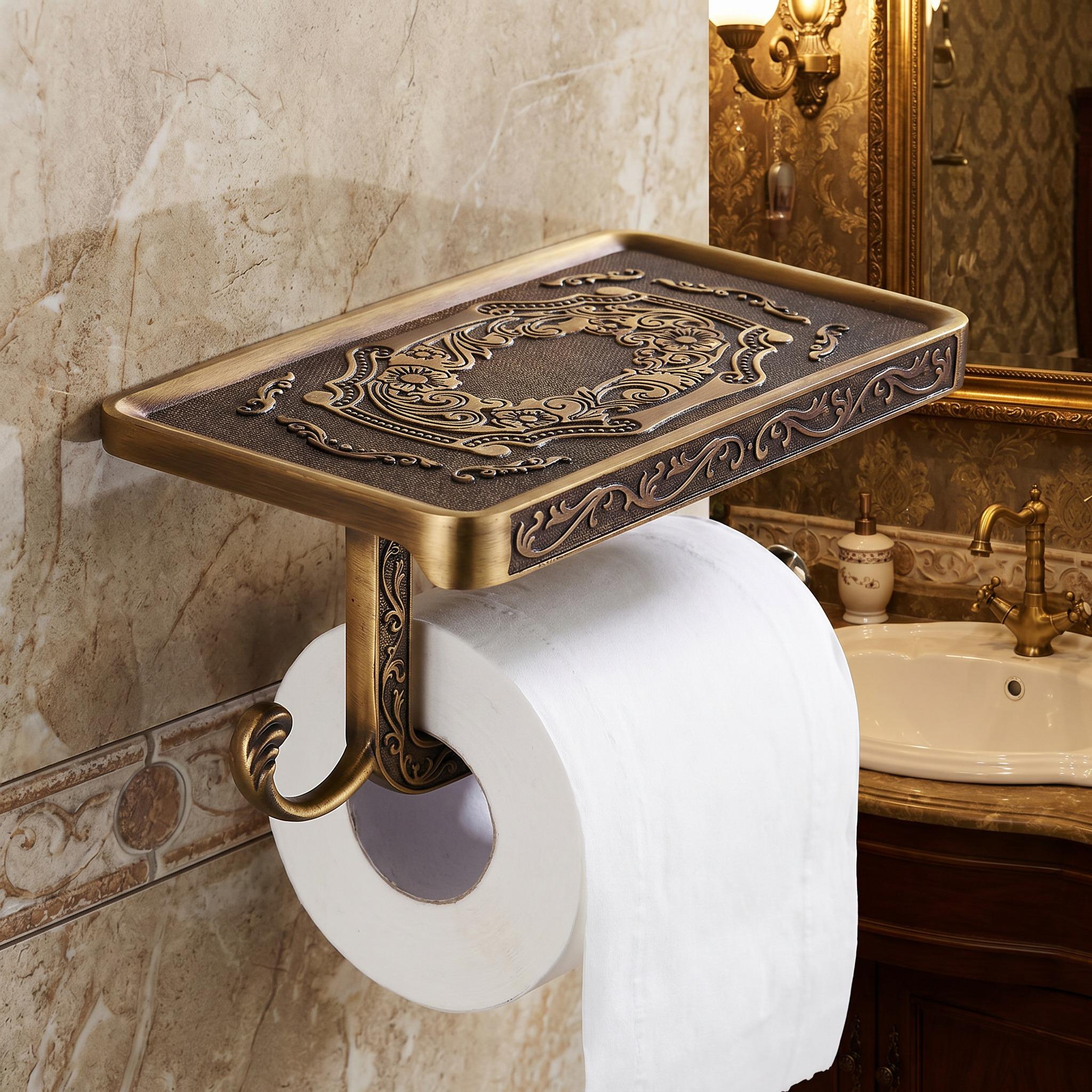 Paper holder トイレットペーパーホルダー 真鍮 トイレットペーパー 