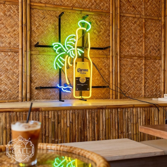 Corona Extra Beer Neon Sign Neon Light for Bar, Pub, Man Cave