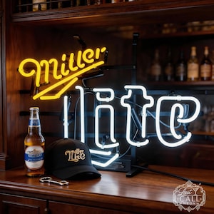 Vintage Miller Beer Sign - Etsy