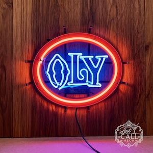 Olympia Lighted Beer Signs - Etsy