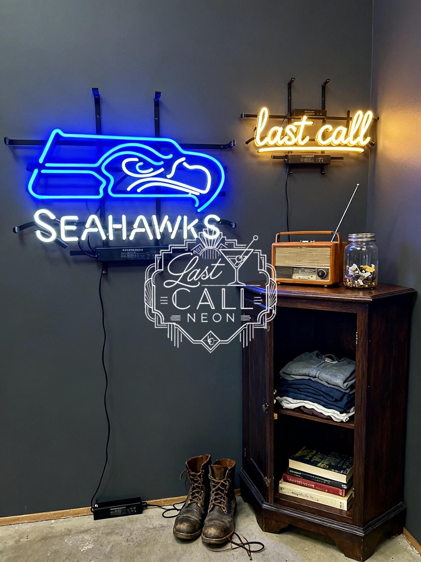 Seahawks Neon Sign - Etsy