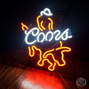 Vintage Coors Light Bar Sign - Etsy