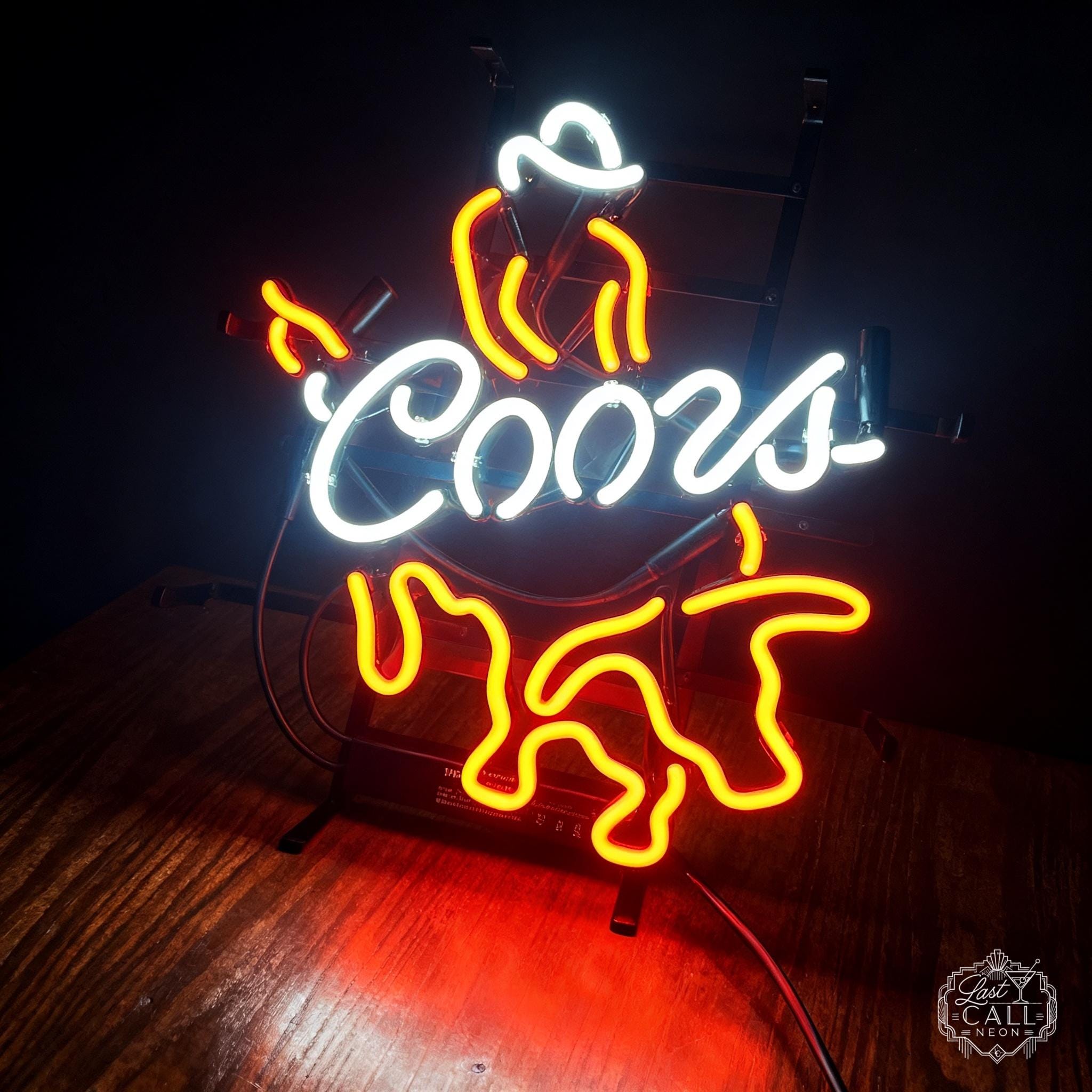 Vintage Coors Neon Light - Etsy