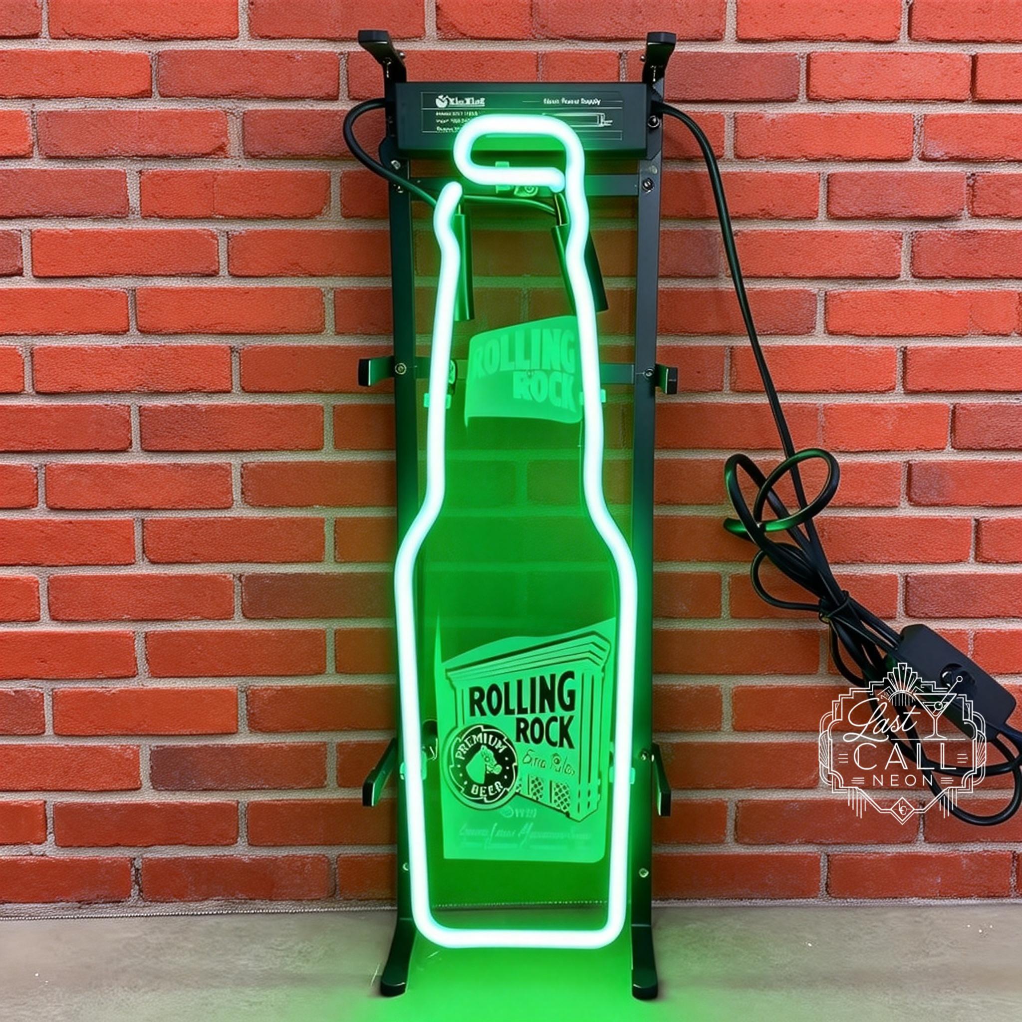 Rolling Rock Vintage Bottle - Etsy