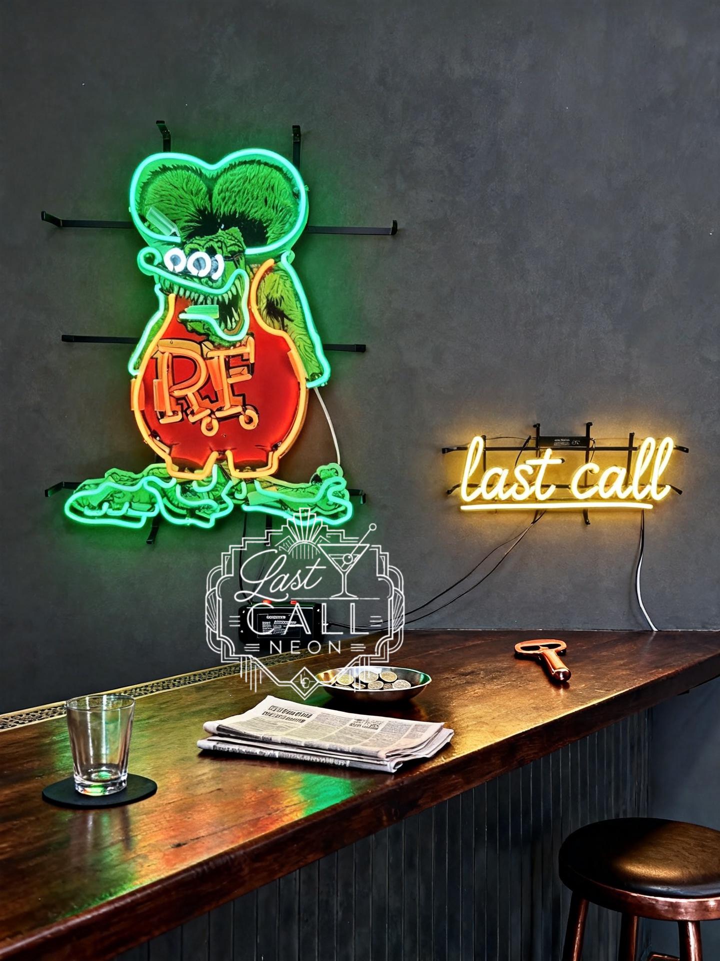 Rat Fink Neon Sign - Etsy