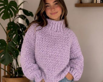 Crochet Sweater Pattern PDF, Chunky Oversized Sweater, Chunky Pullover, Beginner Crochet Pattern, Digital Donwload