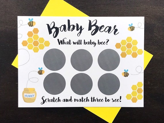 10 Custom Baby Gender Reveal Scratch Off Cards What Will It Bee Paper Party Supplies Invitations Announcements Seasonalliving Com 10 Custom Baby Gender Reveal Scratch Off Cards What Will It Bee Paper Party Supplies Invitations Announcements Seasonalliving Com
