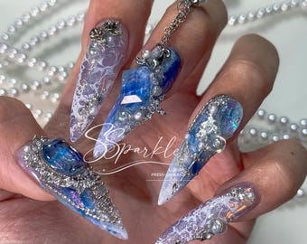 Royal Tides Press-on Nails