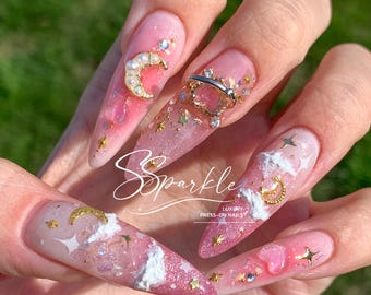 Pink Cloud Press-on Nails