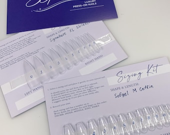 Press-on Nail Sizing Kit