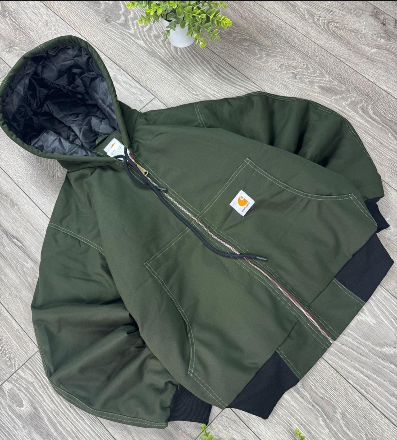Carhartt jacket green - Etsy 日本
