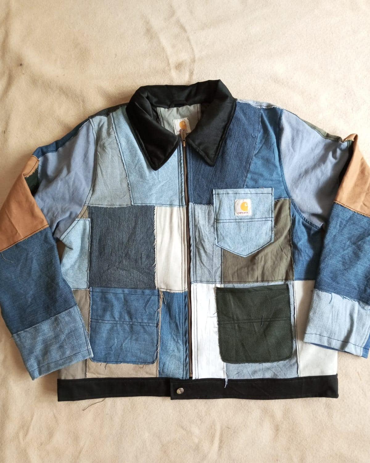 Carhartt patchwork jacket - Etsy 日本