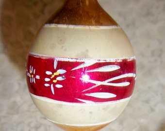 Vintage 1950 Mercury Teardrop Ornament Poland