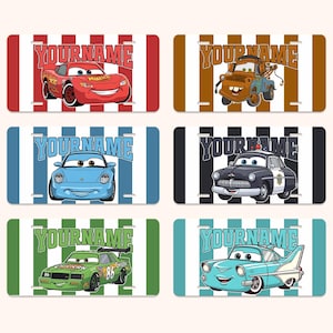 Cars Pixar Plates - Etsy