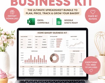 Kit per avviare un'attività di panificazione a domicilio / Prezzi, pianificazione finanziaria, piano di marketing e lista di controllo legale / Avvia oggi la tua attività di panificazione
