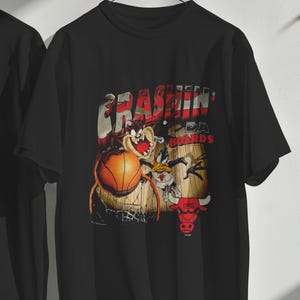 Chicago Bulls Taz - Etsy