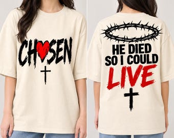 Paquete de imágenes PNG de camisetas cristianas, citas sobre la fe y diseños de Jesús (descarga digital)