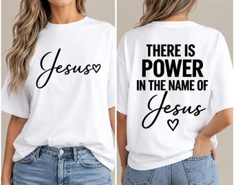 Paquete de diseños de camisetas cristianas, tipografía de fe y Jesús (descarga digital)