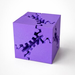 Cubo Mecânico | Gear Cube Fidget Toy