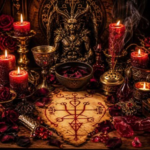 Rytuał miłosny Asmodeusza, potężne zaklęcie wiążące, głęboka praca duchowa