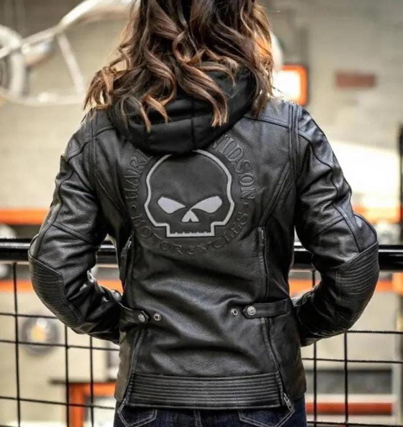 Harley davidson, willie g leather jacket - Etsy 日本