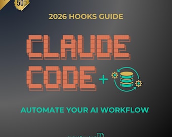 Claude Code Hooks Guide | Automate AI Workflow (Digital Download PDF)