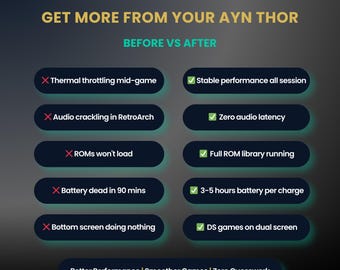 Ayn Thor Setup Guide 2026 — Emulators, RetroArch, Android Optimisation and Dual-Screen Configuration