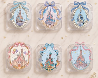 Magic Castle Princess Kingdom Handygriff, ästhetischer Cottagecore Handyhalter, wunderliches Accessoire Geschenk