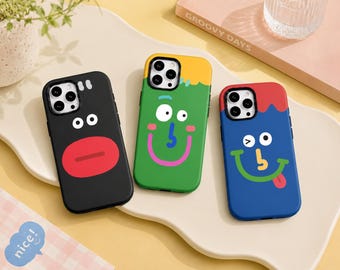 Funny Minimal Phone Case, Meme Sarcastic Phone Case, for iPhone 17Pro, 16, 15, 14, 13, 12, Samsung S26, S25, S24, S23, S22