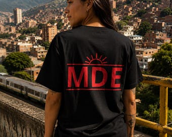 MDE Back Print T-Shirt | Minimal Streetwear Tee | Oversized Citywear Shirt | MDE Collection