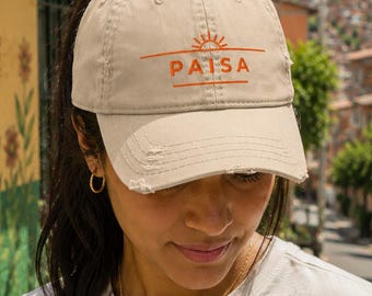 PAISA Distressed Dad Hat | Paisa Streetwear
