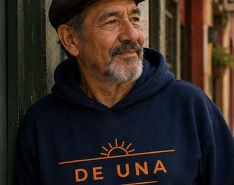 DE UNA Hoodie | Medellin Hoodie | Colombia Streetwear | Latin Streetwear Hoodie | Paisa Studio