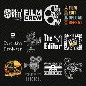 Paquete de imágenes PNG de estudio de cine, claqueta de cine PNG, arte cinematográfico PNG, alfombra roja PNG, entusiasta del cine PNG, decoración de cine PNG, amante del cine